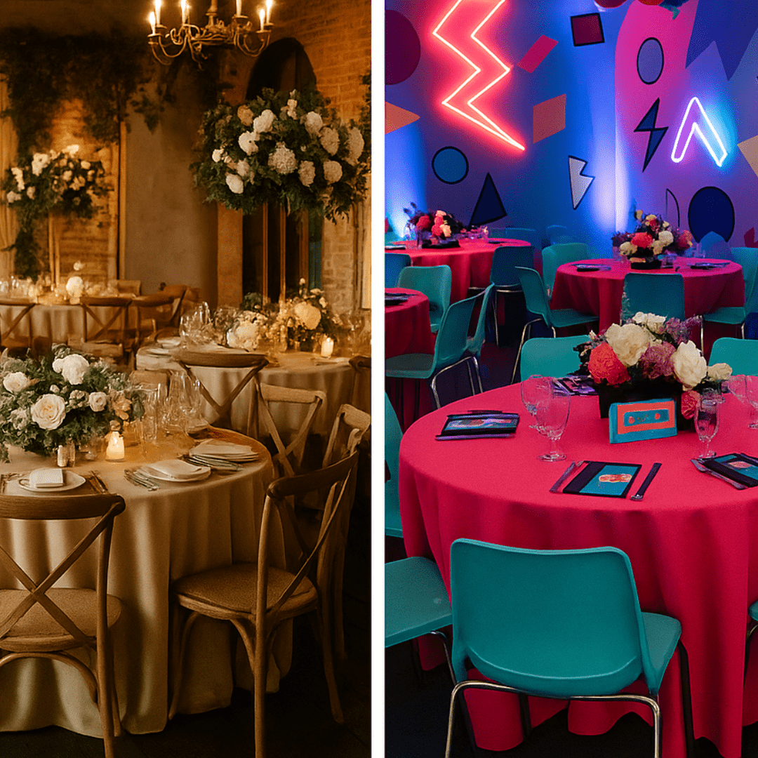 Événement Vintage vs Rétro